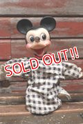 ct-211210-29 Mickey Mouse / Gund 1950's Hand Puppet