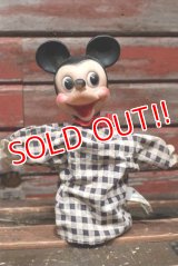 ct-211210-29 Mickey Mouse / Gund 1950's Hand Puppet