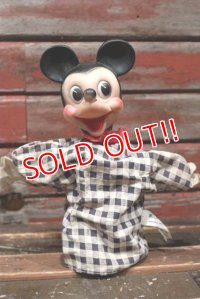 ct-211210-29 Mickey Mouse / Gund 1950's Hand Puppet