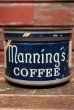 画像1: dp-211210-47 Manning's COFFEE / Vintage Tin Can (1)