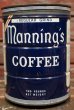 画像2: dp-211210-38 Manning's COFFEE / Vintage Tin Can (2)