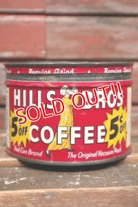 dp-220201-78 HILLS BROS COFFEE / Vintage Tin Can