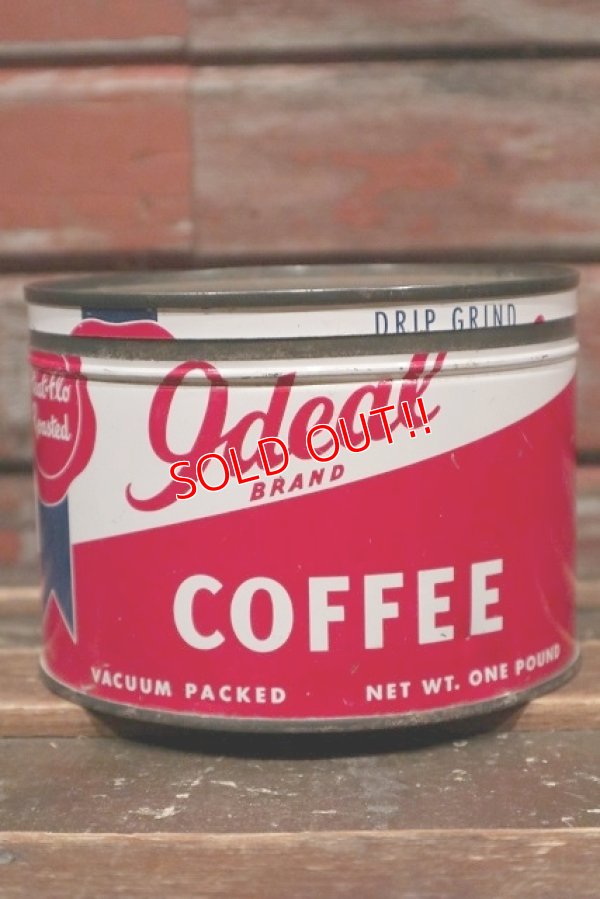 画像1: dp-220201-79 Ideal BRAND COFFEE / Vintage Tin Can
