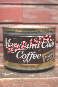 dp-211210-48 Maryland Club Coffee / Vintage Tin Can