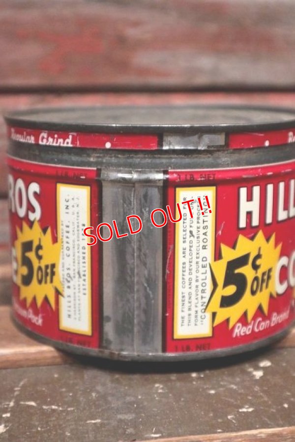 画像4: dp-220201-78 HILLS BROS COFFEE / Vintage Tin Can