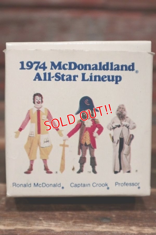 画像4: ct-220201-13 McDonald's × MILWAUKEE BREWERS / 1974 McDonaldland All-Star Lineup Baseball