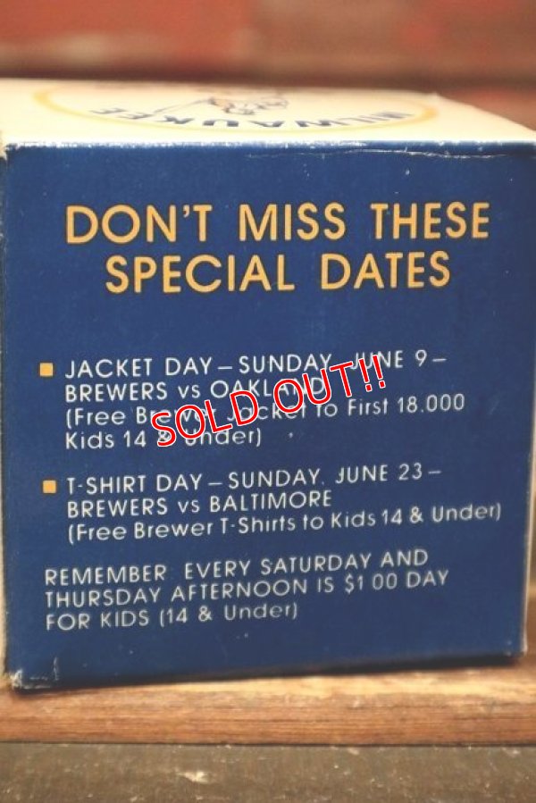 画像7: ct-220201-13 McDonald's × MILWAUKEE BREWERS / 1974 McDonaldland All-Star Lineup Baseball