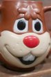 画像2: ct-220201-20 Nestlé / Quik Bunny 1980's Plastic Face Mug (2)