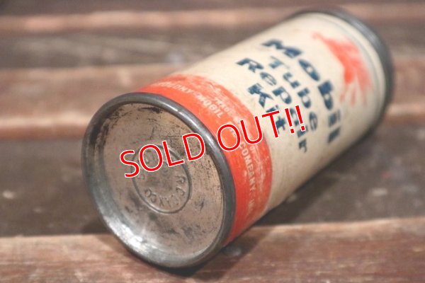 画像8: dp-220301-55 Mobil / Vintage Tube Repair Kit Can