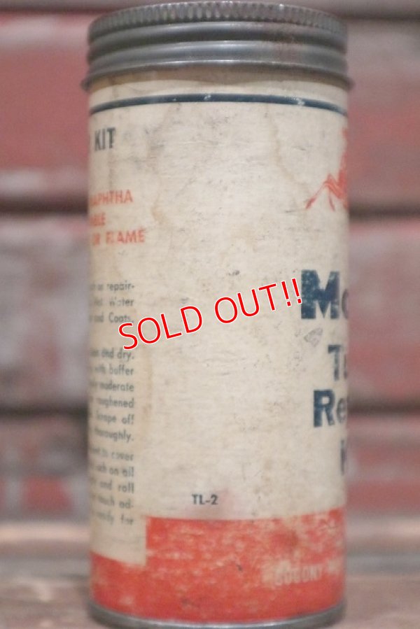 画像5: dp-220301-55 Mobil / Vintage Tube Repair Kit Can