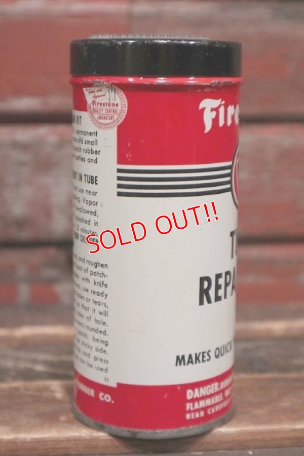 画像4: dp-220201-63 Firestone / Vintage Tube Repair Kit Can