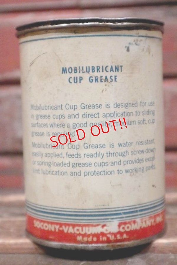 画像3: dp-220301-109 Mobil / Mobilubricant Cup Grease Can