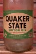 画像2: dp-220301-50 QUAKER STATE MOTOR OIL / 1940's Glass Bottle (2)
