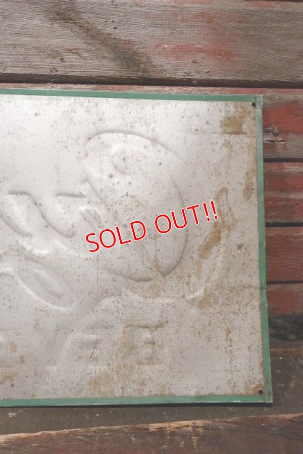 画像9: dp-220301-12 Crystal CLUB BEVERAGES / 1940's Advertising Metal Sign