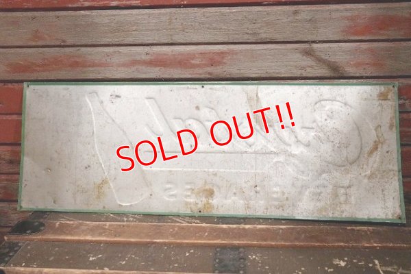 画像8: dp-220301-12 Crystal CLUB BEVERAGES / 1940's Advertising Metal Sign