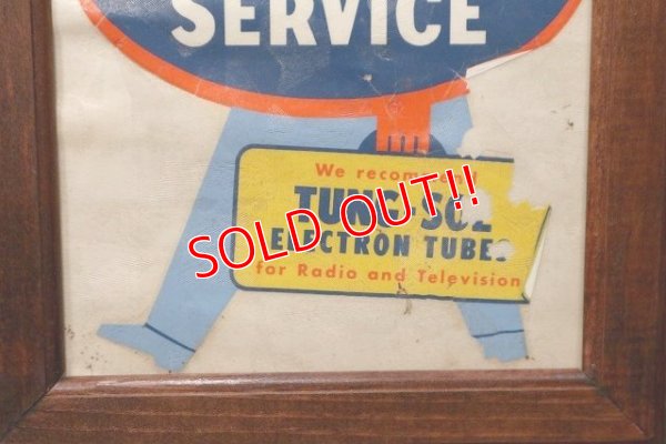 画像4: ct-220301-15 TUNG-SOL RADIO TELEVISION SERVICE / 1950's Poster