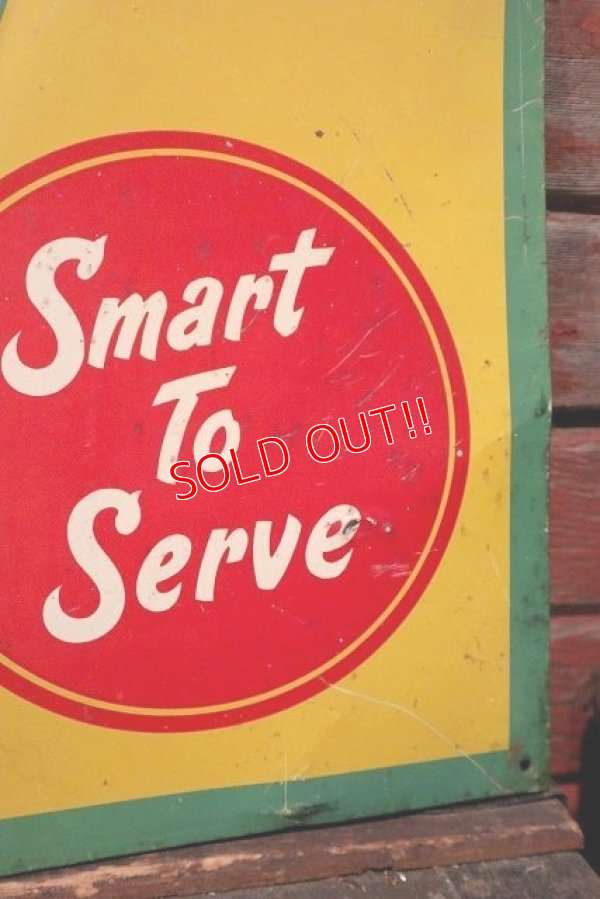 画像5: dp-220301-12 Crystal CLUB BEVERAGES / 1940's Advertising Metal Sign