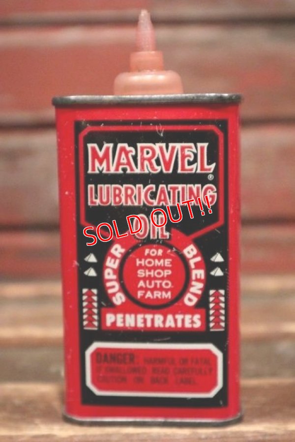 画像1: dp-220301-57 MARVEL LUBRICATING / Vintage Handy Oil Can