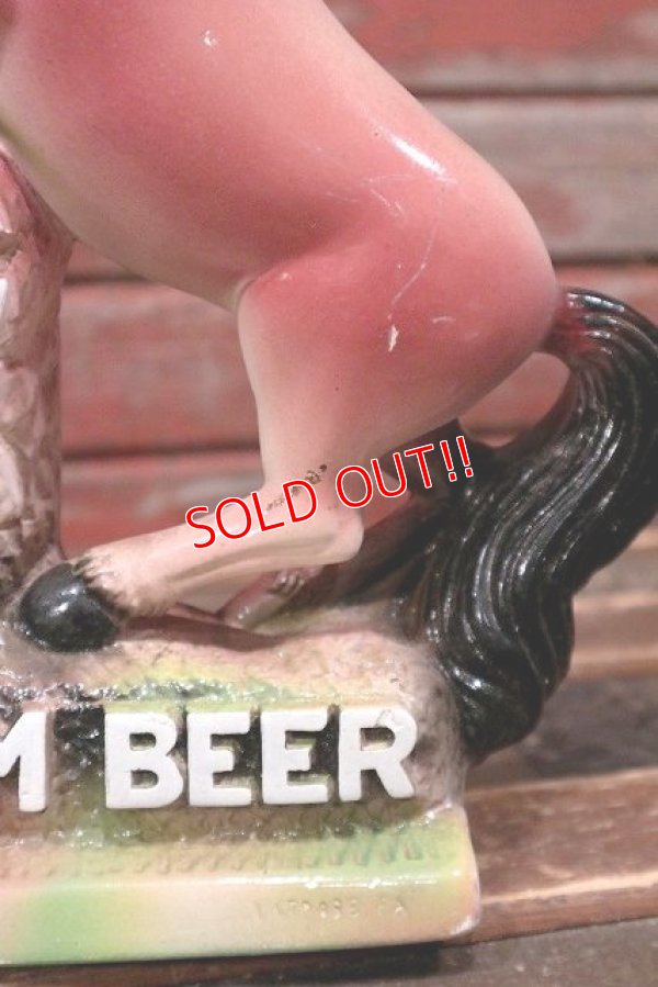 画像4: dp-220301-40 ROLLING ROCK BEER / 1970's Chalk Ware Bar Display