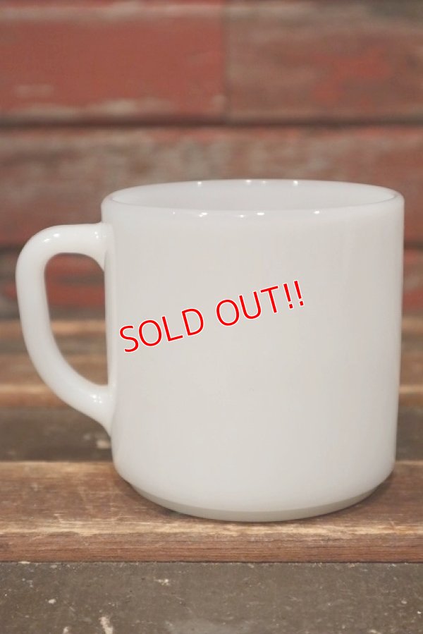 画像4: kt-220301-05 TEXACO / Federal 1970's Milk Glass Mug