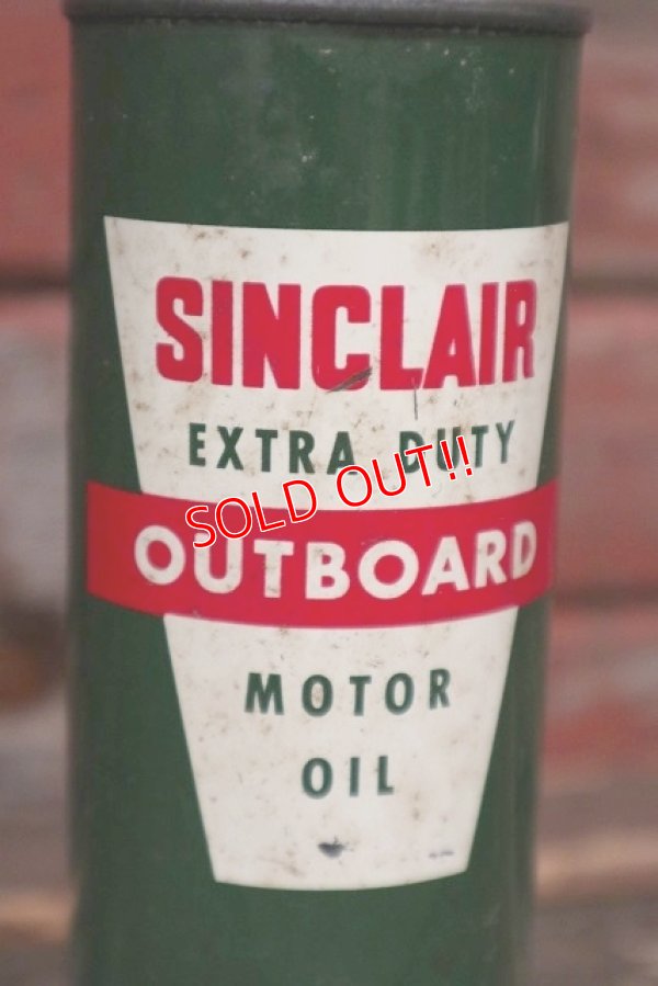 画像2: dp-220301-100 SINCLAIR / OUTBOARD MOTOR OIL Can