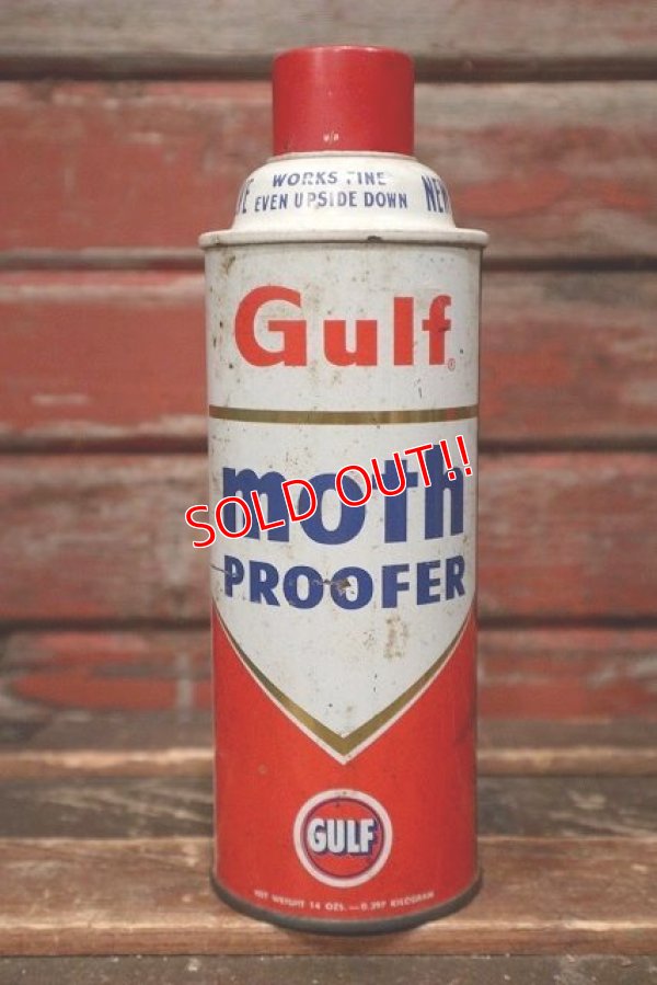 画像1: dp-220301-96 GULF / 1960's moth PROOFER Can