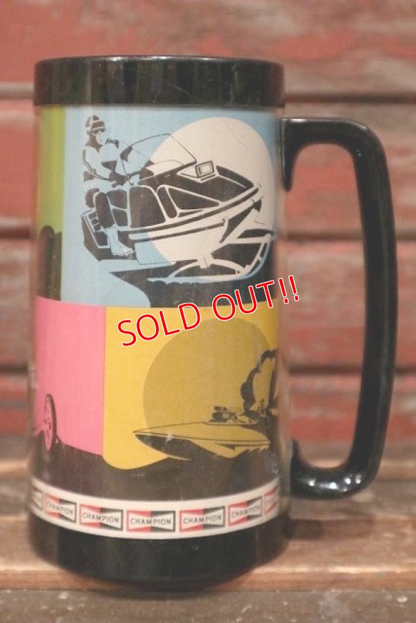 画像1: dp-220301-20 CHAMPION / Thermo-Sew 1970's-1980's Plastic Mug