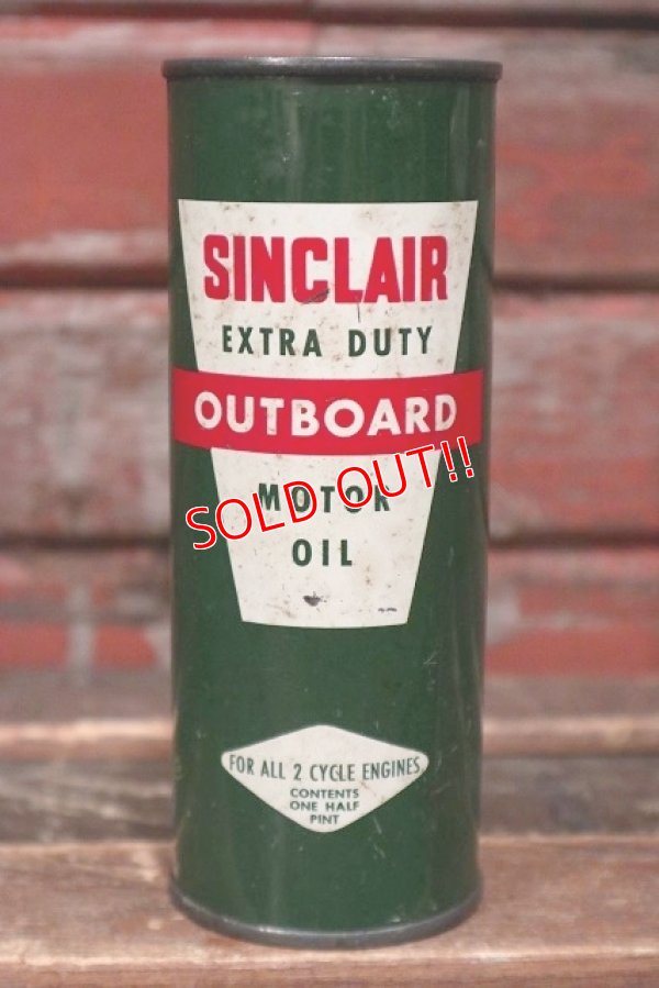 画像1: dp-220301-100 SINCLAIR / OUTBOARD MOTOR OIL Can