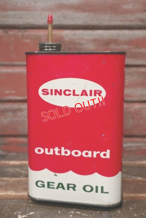 画像1: dp-220301-118 SINCLAIR / outboard GEAR OIL Can