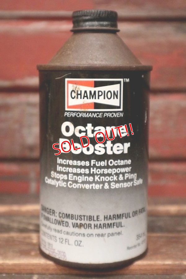 画像1: dp-220301-86 CHAMPION / Octane Booster Vintage Can