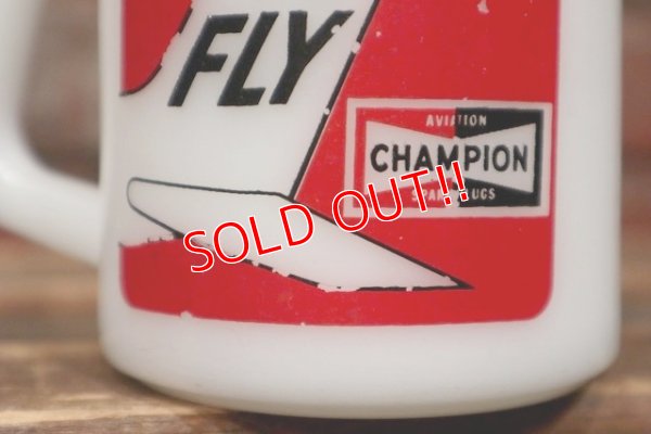 画像3: kt-220301-06 CHAMPION / Federal 1960's Milk Glass Mug