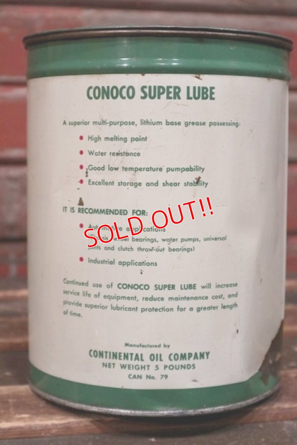 画像3: dp-220301-81 CONOCO / SUPER LUBE GREASE Can