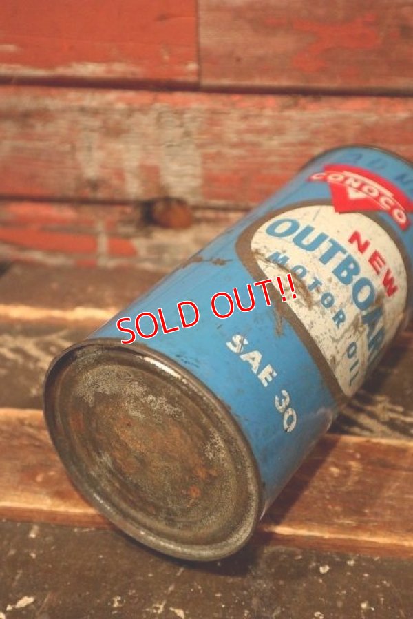 画像6: dp-220301-99 CONOCO / 1960's-1970's OUTBOARD MOTOR OIL Can