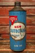 dp-220301-99 CONOCO / 1960's-1970's OUTBOARD MOTOR OIL Can