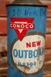 画像2: dp-220301-99 CONOCO / 1960's-1970's OUTBOARD MOTOR OIL Can (2)