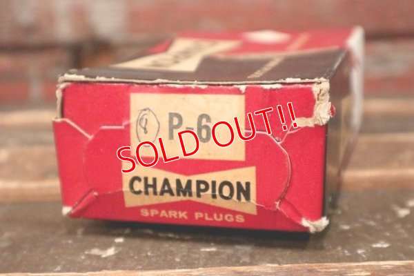 画像8: dp-220301-33 CHAMPION / 1960's Spark Plugs (Box)