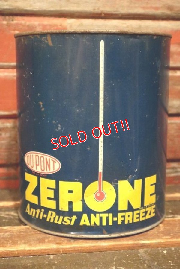 画像2: dp-220301-53 DU PONT / ZERONE Anti-Rust ANTI-FREEZE Can