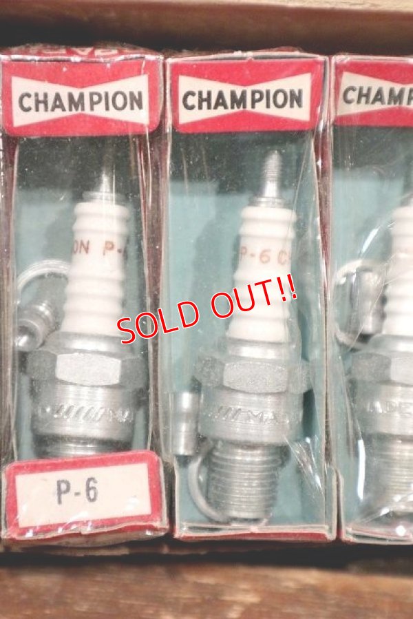 画像4: dp-220301-33 CHAMPION / 1960's Spark Plugs (Box)