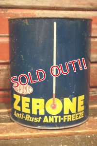 dp-220301-53 DU PONT / ZERONE Anti-Rust ANTI-FREEZE Can