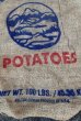 画像3: dp-220301-05 HI ALTITUDE POTATOES / Vintage Burlap Bag