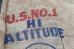 画像2: dp-220301-05 HI ALTITUDE POTATOES / Vintage Burlap Bag (2)