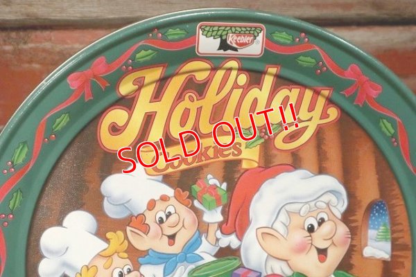 画像2: ct-220301-30 Keebler / 1996 Holiday Cookie Can