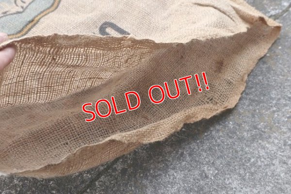 画像4: dp-220301-05 COLORADO  POTATOES / Vintage Burlap Bag