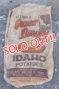 dp-220301-05 GOLDEN BEAUTY BRAND IDAHO POTATOES / Vintage Burlap Bag