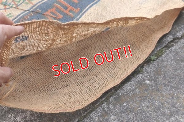画像4: dp-220301-05 Valley Harvest Brand CALIFORNIA POTATOES / Vintage Burlap Bag