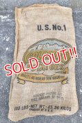 dp-220301-05 COLORADO  POTATOES / Vintage Burlap Bag