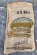 画像1: dp-220301-05 COLORADO  POTATOES / Vintage Burlap Bag (1)