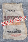 dp-220301-05 SUPERIOR POTATOES / Vintage Burlap Bag
