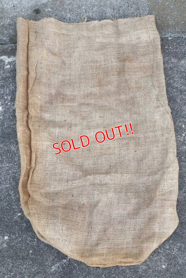 画像5: dp-220301-05 GOLDEN BEAUTY BRAND IDAHO POTATOES / Vintage Burlap Bag