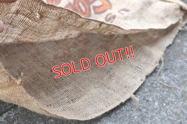 画像4: dp-220301-05 GOLDEN BEAUTY BRAND IDAHO POTATOES / Vintage Burlap Bag